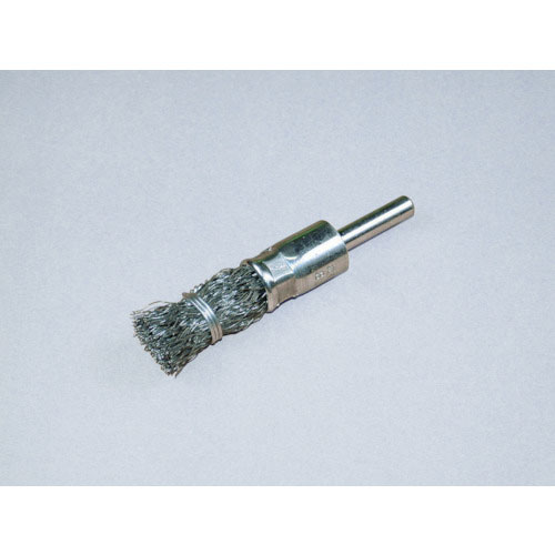 ヤナセ　軸付エンドブラシ　鋼線　１５ｘ３０ｘ６ｘ２５＿