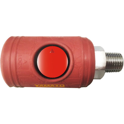 ヤマト　金属カップリング　ボタン式カップリングソケット　ＢＬＢ２２－ＳＭ－Ｐ　相手側取付サイズＲｃ１＿