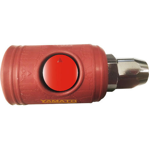 ヤマト　金属カップリングボタン式カップリングソケット　ＢＬＢ２２－ＳＮ－Ｐ　相手側取付サイズΦ６．５＿