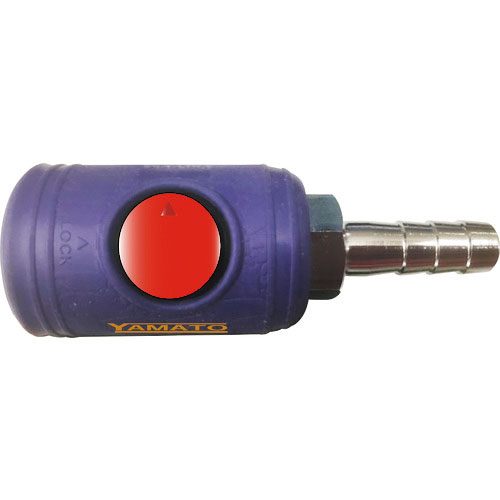 ヤマト　金属カップリング　ボタン式カップリングソケット　ＢＬＢ２３－ＳＨ－Ｐ　相手側取付サイズ３／８＿