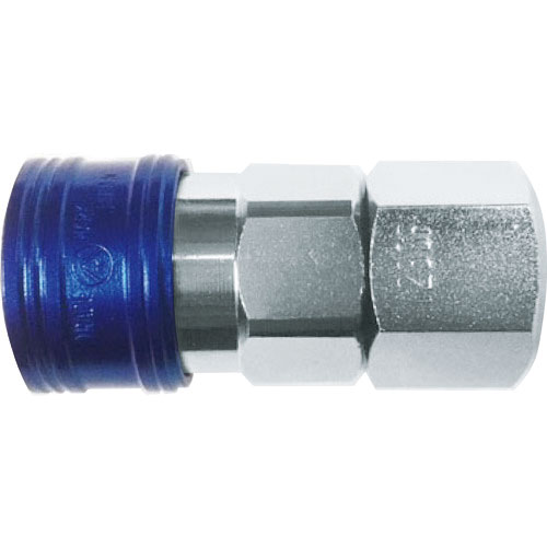 ヤマト　金属カップリング　ＢＬＹ－Ｃシリーズ　カラーカップリングソケット（おねじ取付用）　レッド　１＿