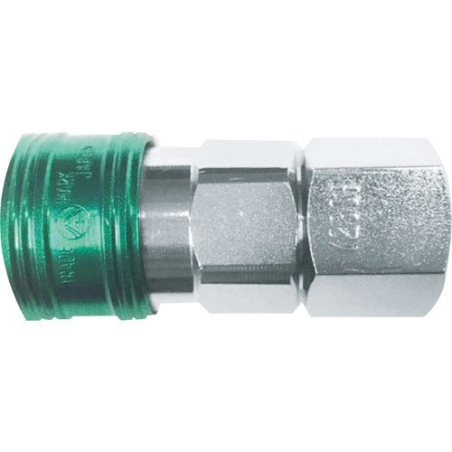 ヤマト　金属カップリング　ＢＬＹ－Ｃシリーズ　カラーカップリングソケット（おねじ取付用）　グリーン　＿