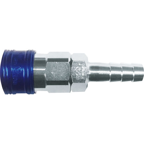 ヤマト　金属カップリング　ＢＬＹ－Ｃシリーズ　カラーカップリングソケット（ホース取付用）　ブルー　１＿