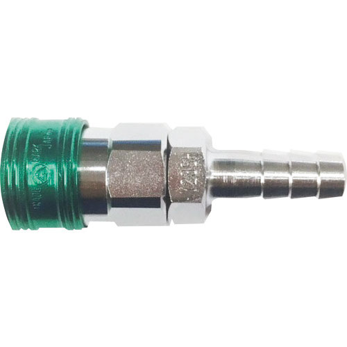 ヤマト　金属カップリング　ＢＬＹ－Ｃシリーズ　カラーカップリングソケット（ホース取付用）　グリーン　＿