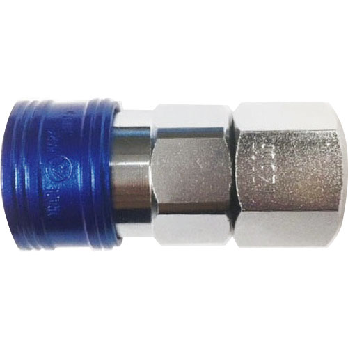 ヤマト　金属カップリング　ＢＬＹ－Ｃシリーズ　カラーカップリングソケット（おねじ取付用）　ブルー　３＿