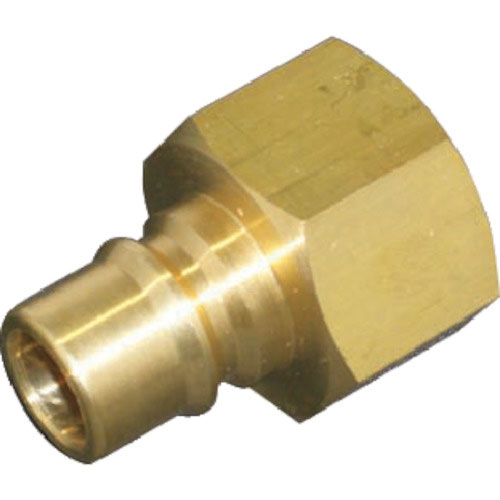 ヤマト　カップリングプラグ（おねじ取付用・真鍮）ＢＬＹ４８－ＰＦ＿