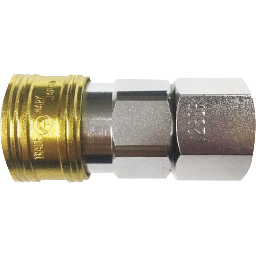 ヤマト　金属カップリング　ＢＬＹ－Ｃシリーズ　カラーカップリングソケット（おねじ取付用）　イエロー　＿