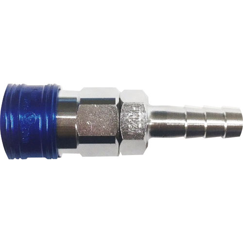 ヤマト　金属カップリング　ＢＬＹ－Ｃシリーズ　カラーカップリングソケット（ホース取付用）　ブルー　３＿