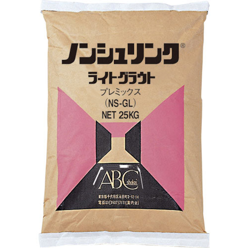 ＡＢＣ　ノンシュリンク　ライトグラウト　２５ＫＧ　（１袋入）＿