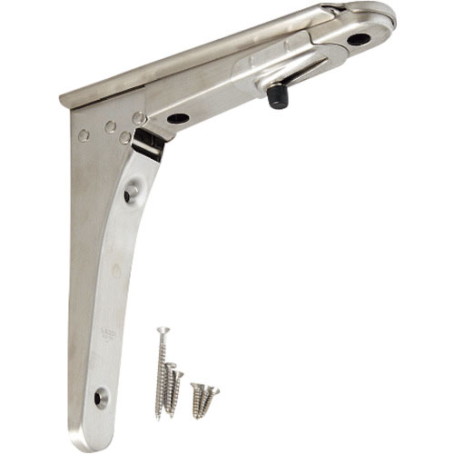 スガツネ工業　（１２００３０１１１）ＢＯＳ－１８０ステンレス鋼製折りたたみ棚受＿