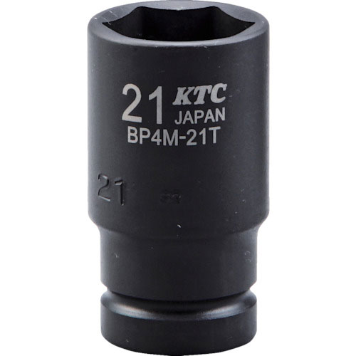 ＫＴＣ　１２．７ｓｑ．インパクトレンチ用ソケット（セミディープ薄肉）１６ｍｍ＿