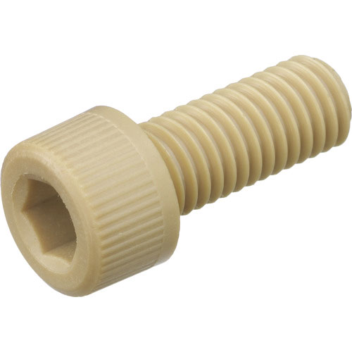 ＴＲＵＳＣＯ　ポリフェニレンサルファイド　六角穴付ボルト　Ｍ３Ｘ１０　５０本入　（ＰＰＳ）＿