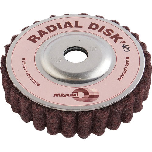ミユキ　ラジアルディスク　１００Ｘ１６　４００＃＿