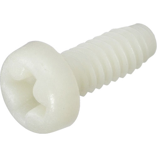 ＴＲＵＳＣＯ　ガラス繊維強化ポリアミドＭＸＤ６　ＲＥＮＹ白　十字穴付ナベ小ネジ　Ｍ３Ｘ１５　５０本＿