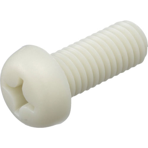 ＴＲＵＳＣＯ　ガラス繊維強化ポリアミドＭＸＤ６　ＲＥＮＹ白　十字穴付ナベ小ネジ　Ｍ３Ｘ４　５０本入＿