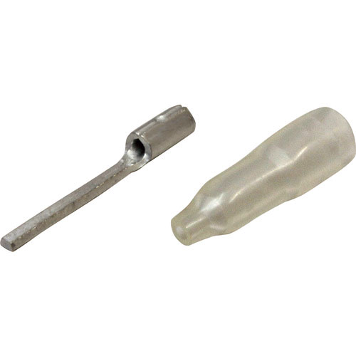 ニチフ　裸圧着端子（ＢＴ形）　ブレード形　絶縁キャップ付　（５０ＰＣＳ）＿