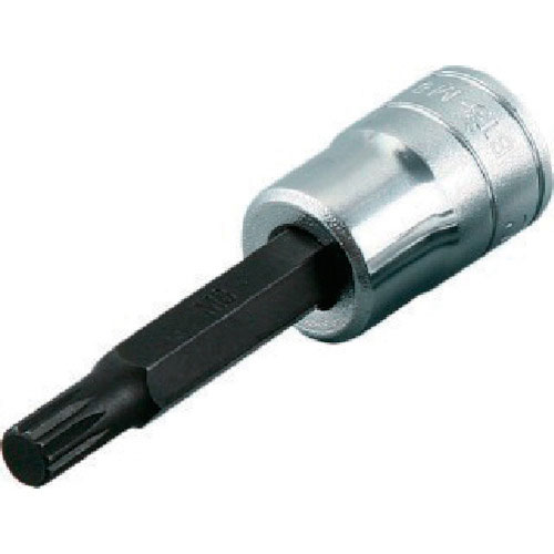 ＫＴＣ　９．５ｓｑ．三重四角ビットソケット　対辺寸法１０ｍｍ　差込角９．５ｍｍ　全長７２ｍｍ＿