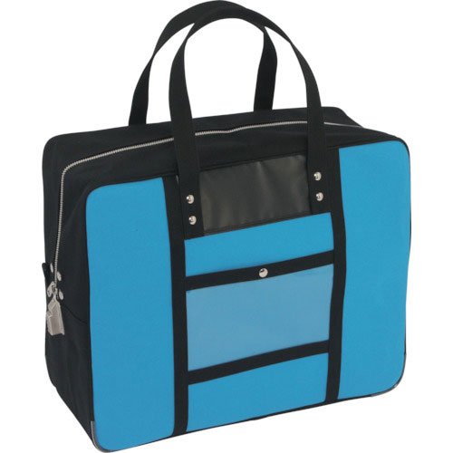 ＳＡＮＥＩ　帆布メール用ボストン（ＬＬ）ＳＥＤ－１錠付　ブルー＿