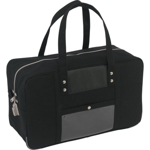 ＳＡＮＥＩ　帆布メール用ボストン（Ｌ）ＳＥＤ－１錠付　黒＿