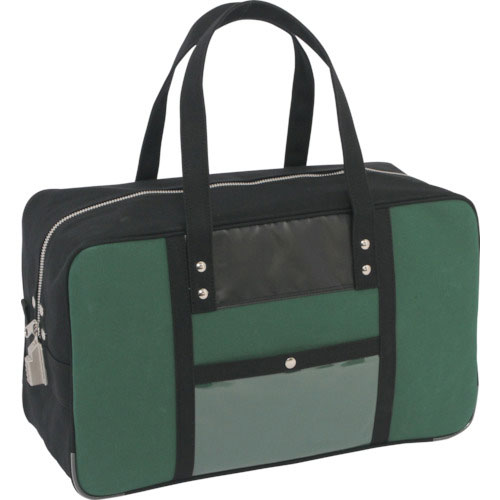 ＳＡＮＥＩ　帆布メール用ボストン（Ｌ）ＳＥＤ－１錠付　モスグリーン＿