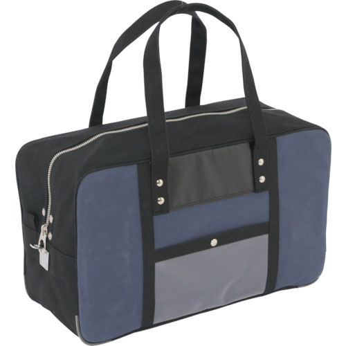 ＳＡＮＥＩ　帆布メール用ボストン（Ｌ）馬蹄錠金具付　紺＿