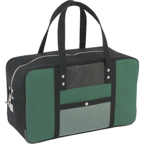 ＳＡＮＥＩ　帆布メール用ボストン（Ｌ）馬蹄錠金具付　モスグリーン＿