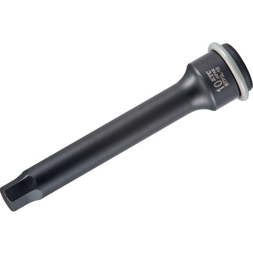 ＫＴＣ　９．５ｓｑ．　インパクトレンチ用ヘキサゴンレンチ　対辺寸法１０ｍｍ　全長１１０ｍｍ＿