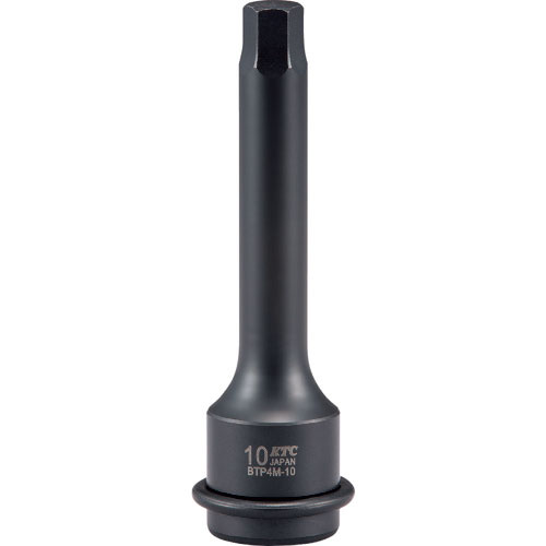 ＫＴＣ　１２．７ｓｑ．　インパクトレンチ用ヘキサゴンレンチ　対辺寸法７ｍｍ　全長１００ｍｍ＿