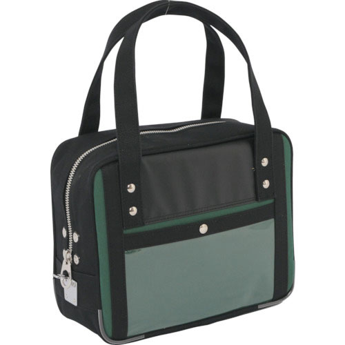 ＳＡＮＥＩ　帆布メール用ボストン（ＳＳ）馬蹄錠金具付　モスグリーン＿