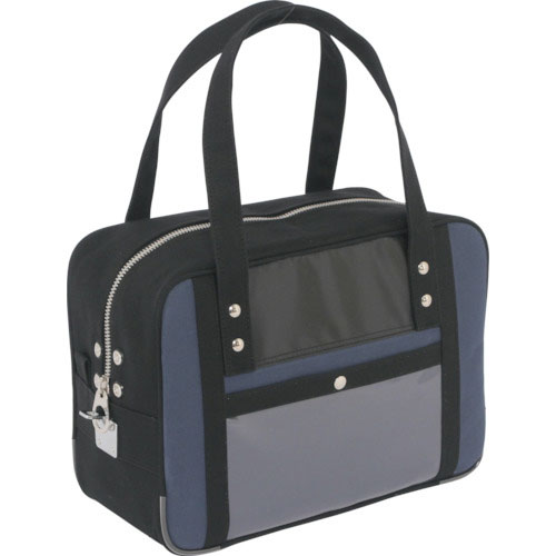 ＳＡＮＥＩ　帆布メール用ボストン（Ｓ）馬蹄錠金具付　紺＿