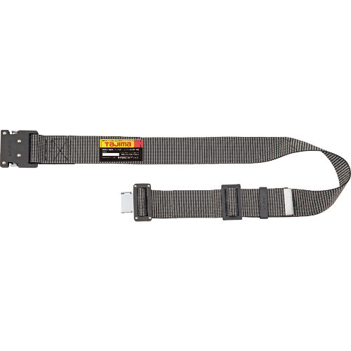 タジマ　胴ベルト　アルミワンタッチ黒バックルドット柄　ドット白　Ｌサイズ＿