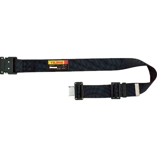 タジマ　胴ベルト　アルミワンタッチ黒バックルドット柄　ドット青　Ｍサイズ＿