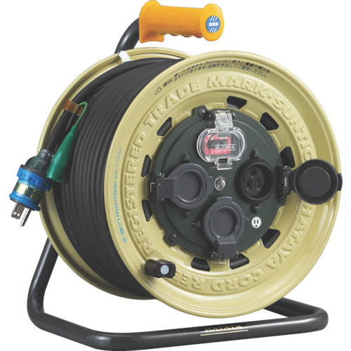 ハタヤ　屋外用　サンタイガーレインボーリール　単相１００Ｖ３０ｍ＿