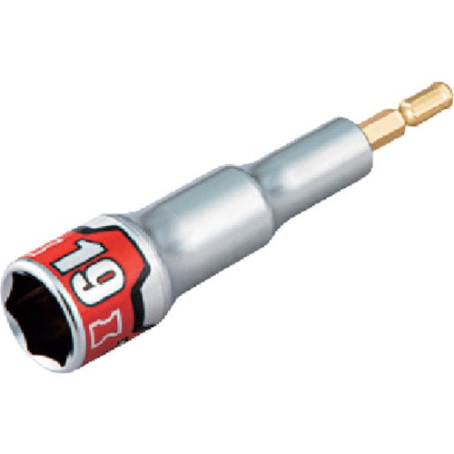 ＫＴＣ　４０Ｖ対応　インパクトドライバ用ソケットビット　１９ｍｍ＿