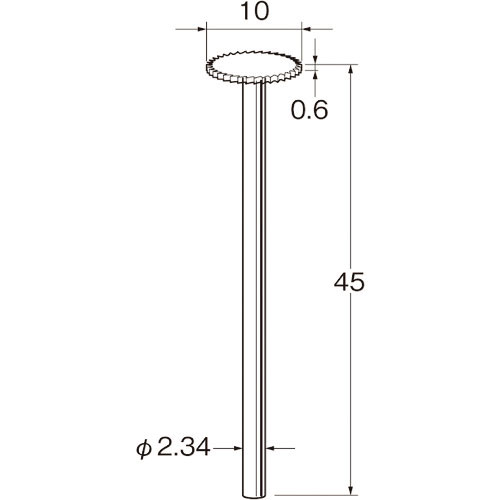 リューター　精密加工用スチールカッターＣ１６１０＿