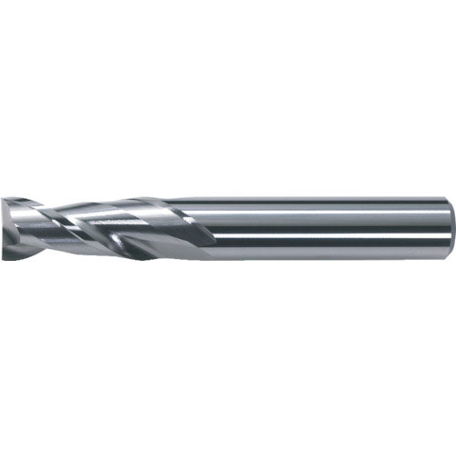 三菱Ｋ　２枚刃アルミ加工用　超硬スクエアエンドミルミディアム刃長（Ｍ）１２ｍｍ＿