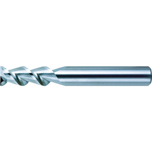 三菱　２枚刃アルミ加工用　超硬スクエアエンドミルミディアム刃長（Ｍ）１２ｍｍ＿