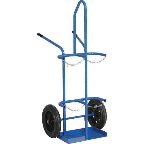 ＳＯＲＩ　ボンベ運搬車　７０００Ｌ容器用　車輪Φ４００＿