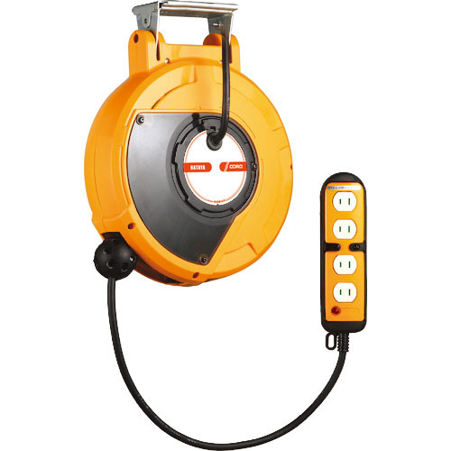 ハタヤ　コードマック２　単相１００Ｖ　１０ｍ　四ツ口コンセント＿