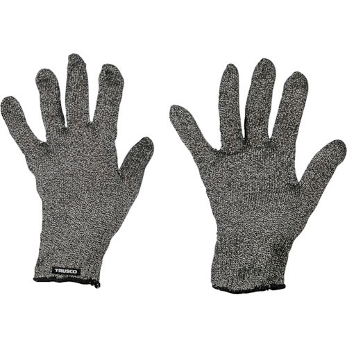 ＴＲＵＳＣＯ　耐切創手袋Ｍ／Ｌ兼用　ブラック＿