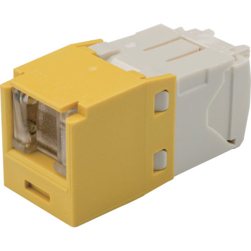 パンドウイット　カテゴリ６　シャッター付モジュラージャック　黄＿