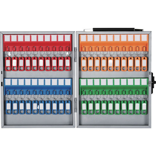 カール　キーボックス　シルバー　鍵収納数４０個＿