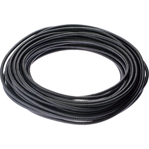 パンドウイット　コルゲートチューブ　ポリエチレン　スリットなし　黒＿