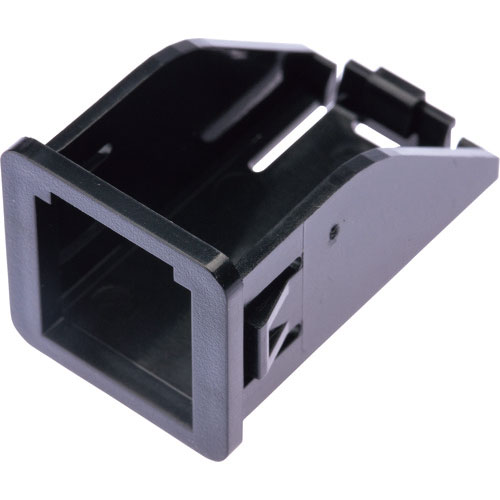 パンドウイット　１ポート用アダプタ　黒　（１０個入）＿