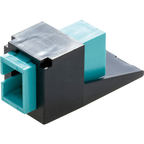 パンドウイット　光ファイバーＳＣアダプタモジュール　シンプレックス　ＯＭ４＿