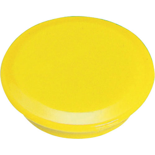 西敬　マグネットタック丸型５０ｍｍ黄１０個入＿