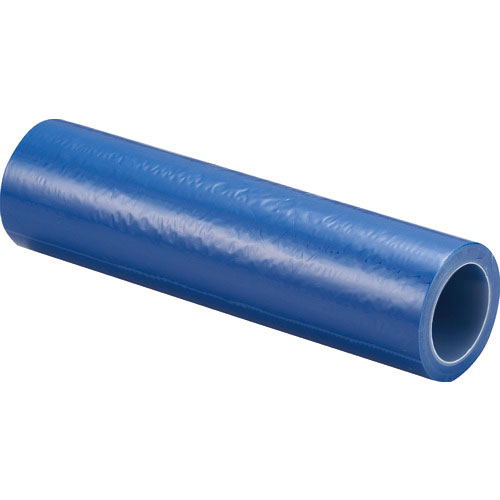 ＴＲＵＳＣＯ　クリーンルーム用粘着ローラー　８インチＸ１８Ｍ　青＿