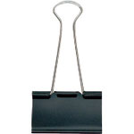 プラス　３５４４０）ダブルクリップ　ＣＰ－１０１　５１型　黒　１０個＿