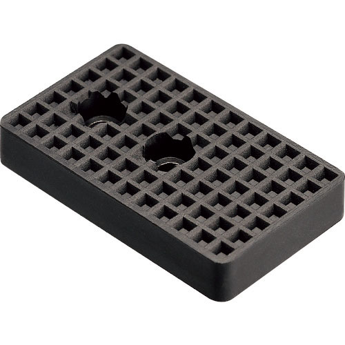 アインツ　当板・角型・黒２穴・ミニシリンダー用＿