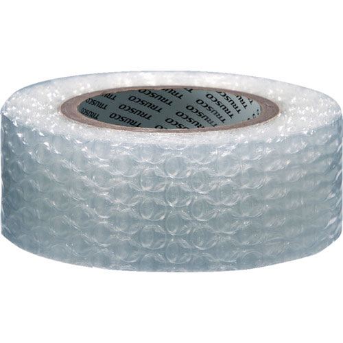 ＴＲＵＳＣＯ　気泡緩衝材（粘着タイプ）５０ｍｍｘ５ｍ＿